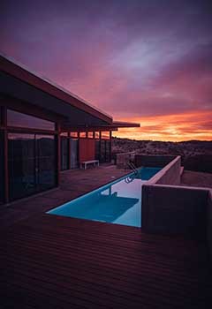 Affordable Above Ground Pool Deck, Burbank