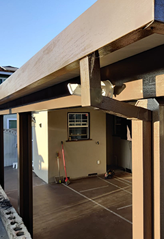 South Pasadena Backyard Patio Cover